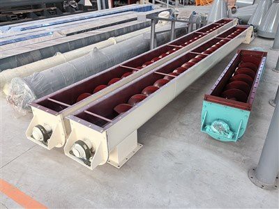 U-形スクリューコンベヤ